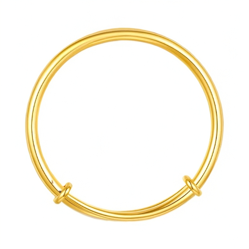 足金饰品/宝宝推拉手镯/2.81/1B5C2002/Q