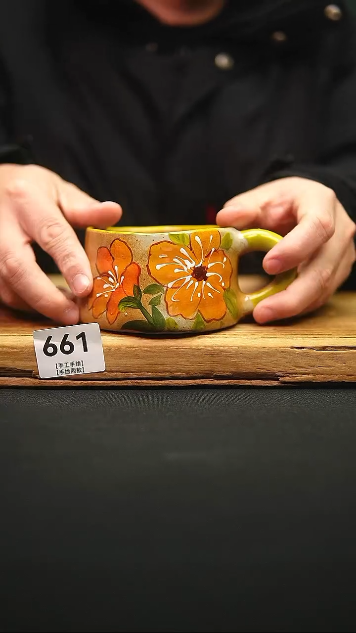 @@陶园瓷舍@@纯手工手绘@高温釉下彩