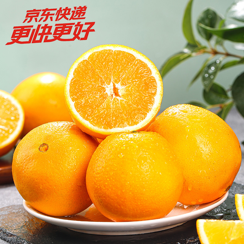 江西赣南脐橙4.5斤/9斤 【京东快递】