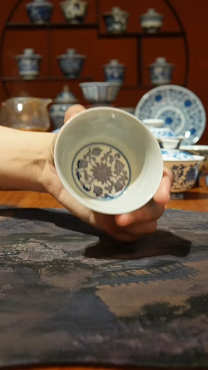 【闪购商品】景德镇镹曰陶柴窑手工手绘