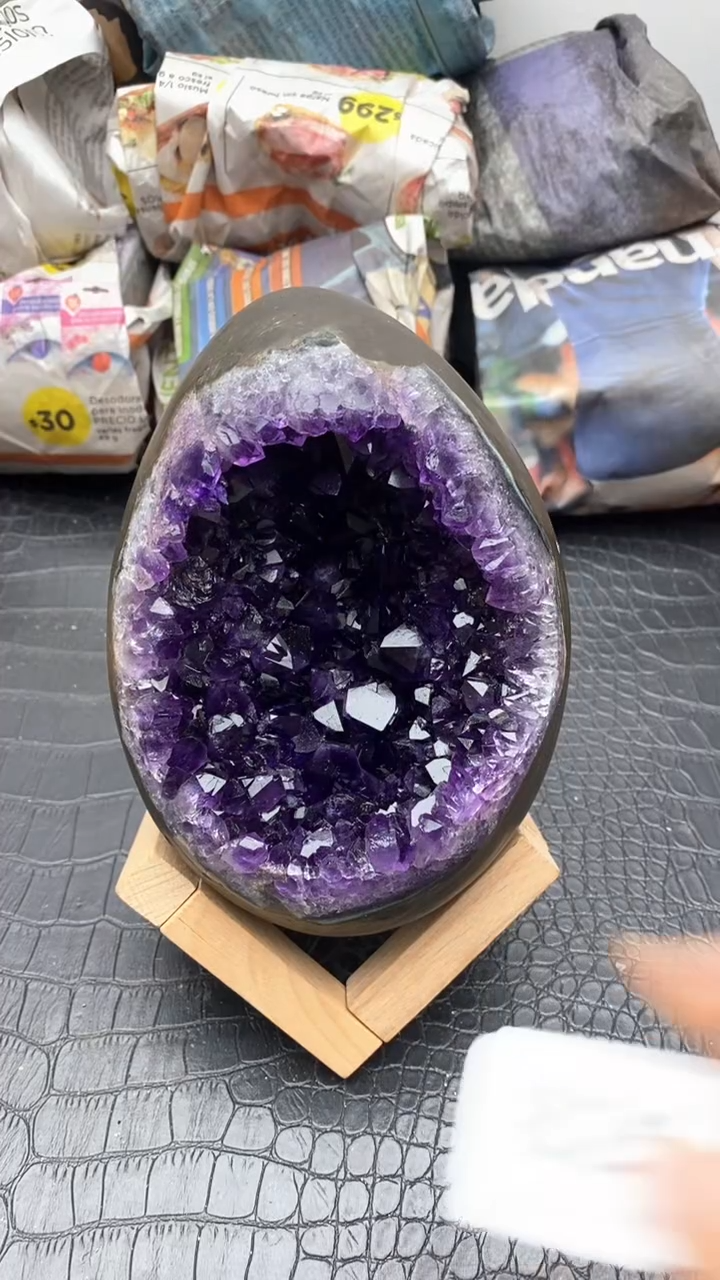 【闪购商品】紫晶1未镶嵌龍蛋829号