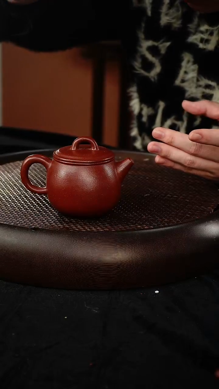 茶壶紫砂汉罐 红降坡