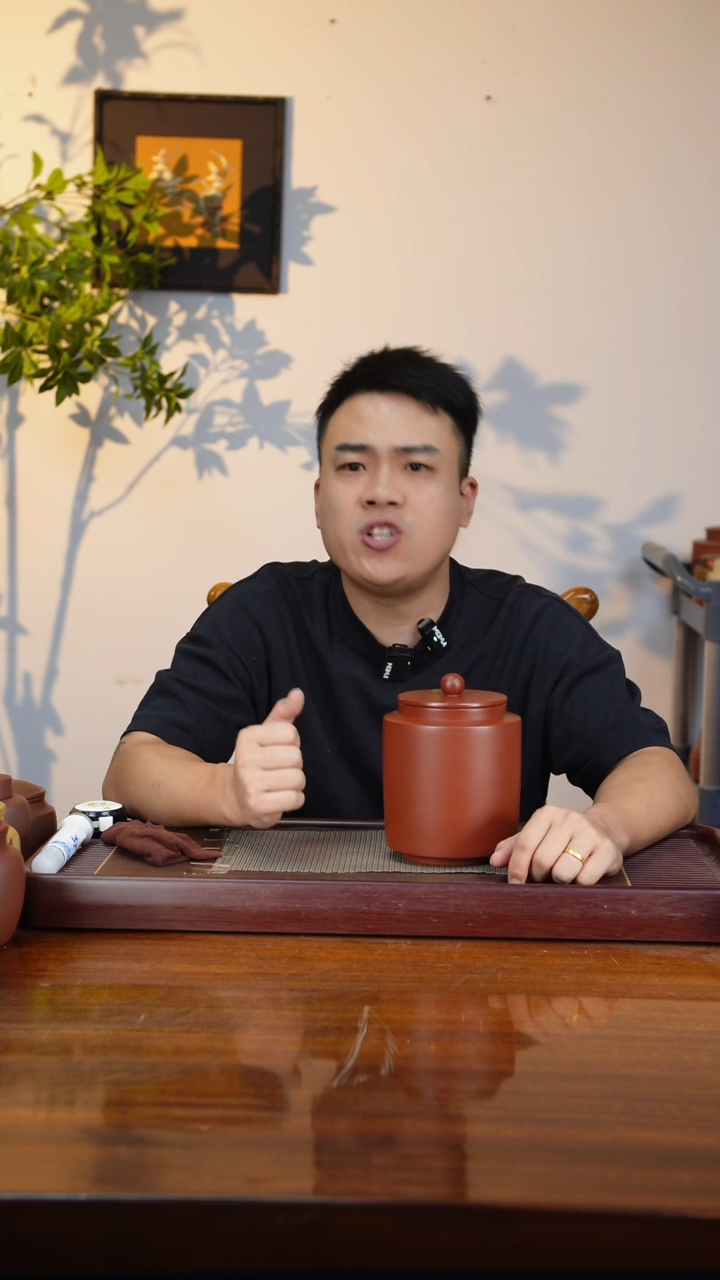 宜兴原矿紫砂茶叶罐