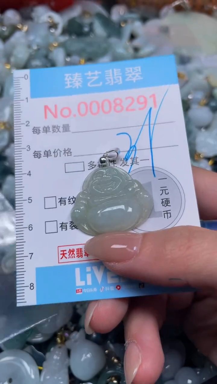 颈饰未镶嵌翡翠8291