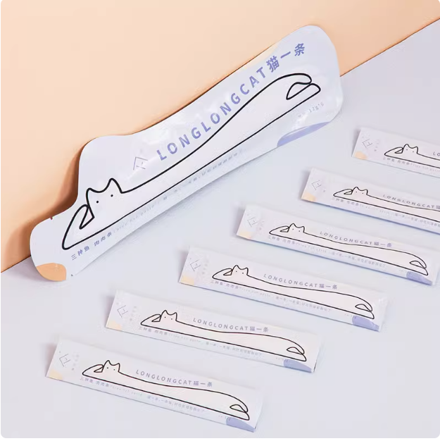 尾巴生活猫一条猫条零食猫咪肉泥营养猫条