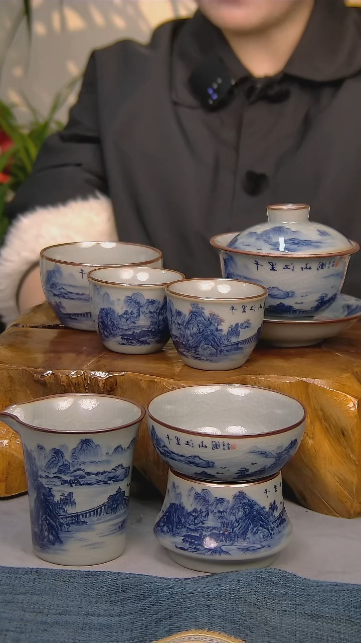 【闪购商品】简装家用款6件套 陶瓷家用茶具系列