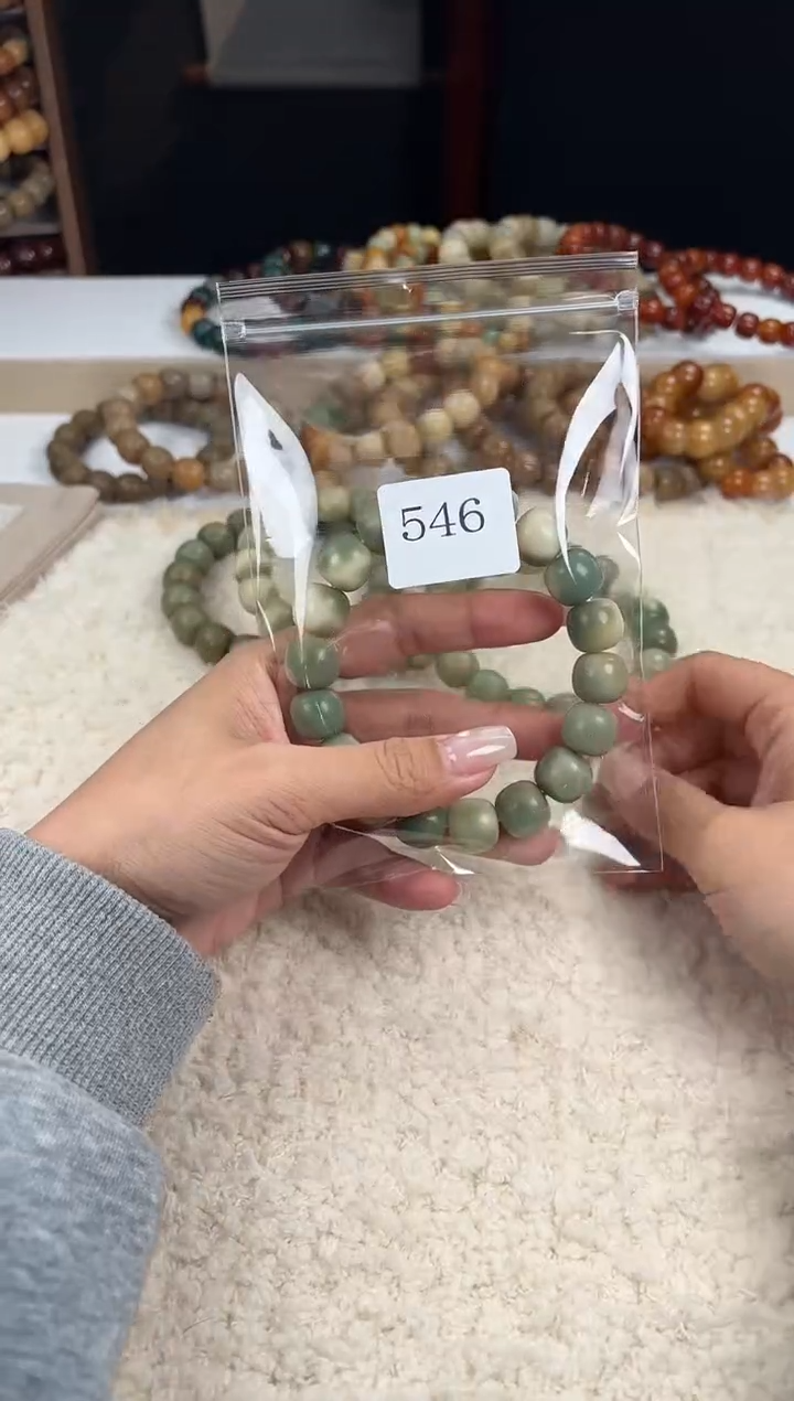 【闪购商品】菩提根/象牙果手串14干磨（546）