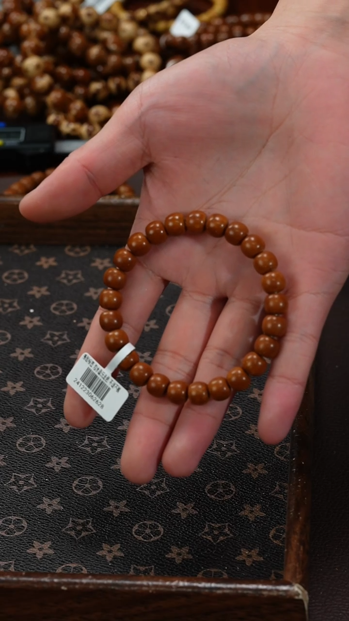 【闪购商品】紫金鼠手串2628咖皮纯肉实心9+7
