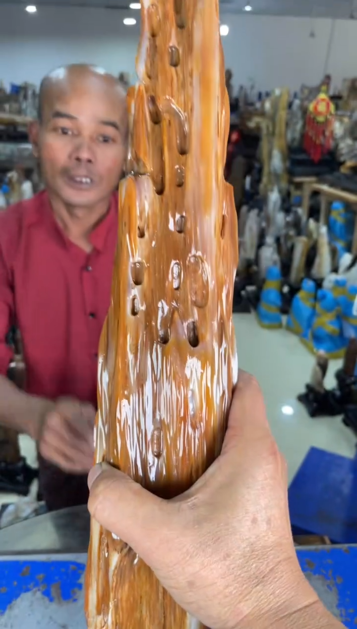 硅化玉摆件未镶嵌16