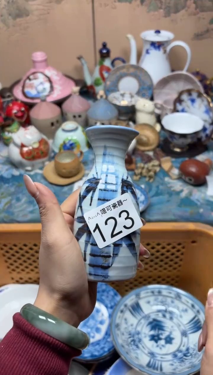 手工艺品钧瓷巫*123