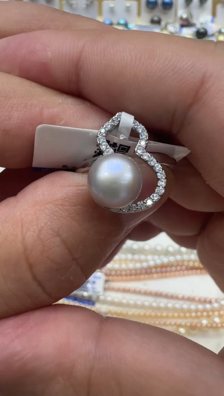 戒指未镶嵌淡水珍珠非基地发不带证书