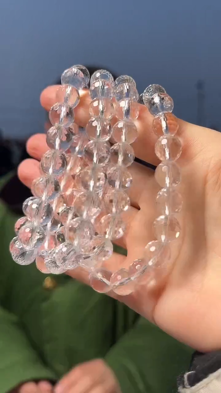 【闪购商品】水晶手链未镶嵌天然手串多样性发一10mm