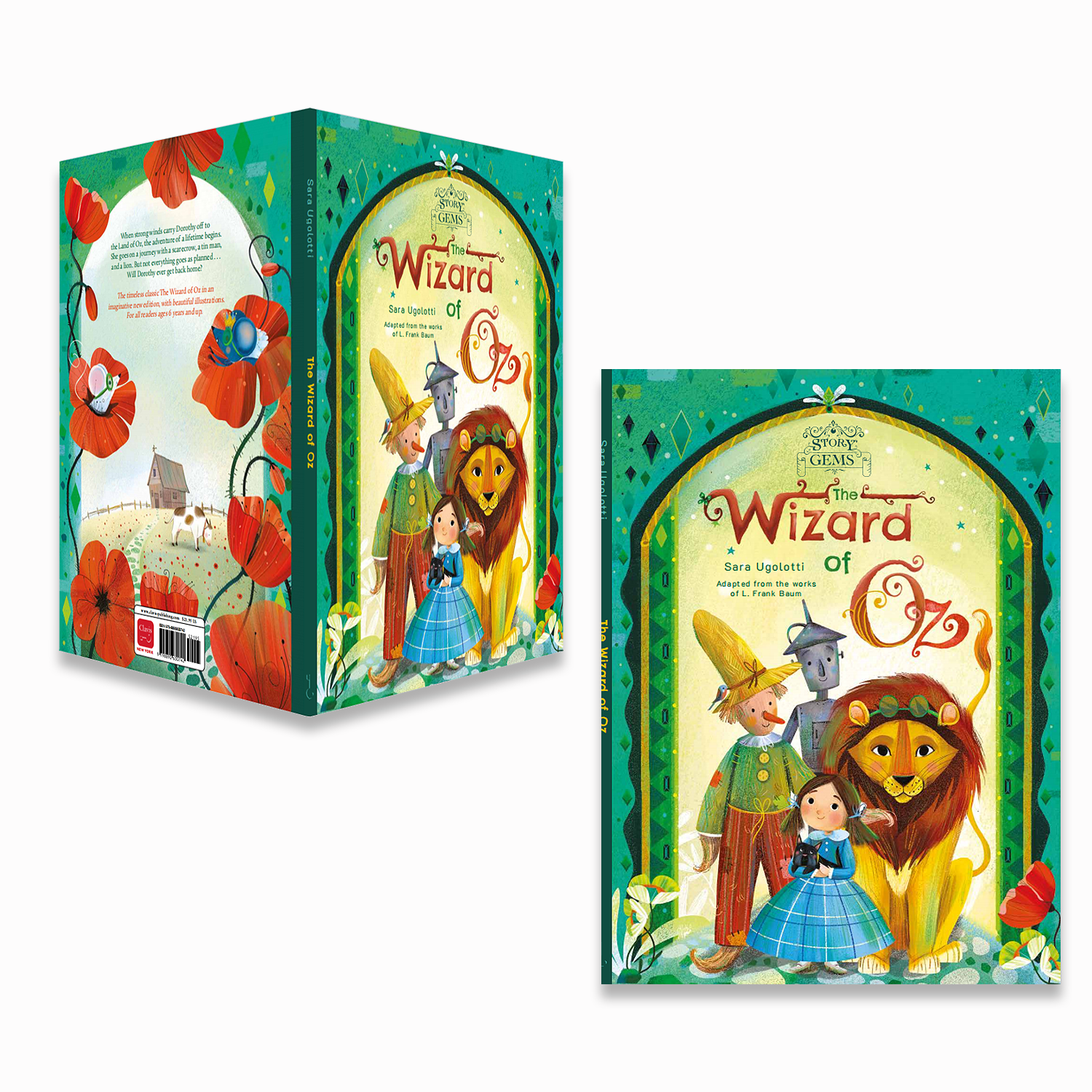 【Clavis】Story Gems. The Wizard of Oz 原版英文儿童绘本