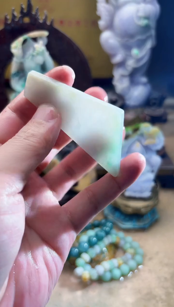 未镶嵌挂件翡翠A货张麦9864