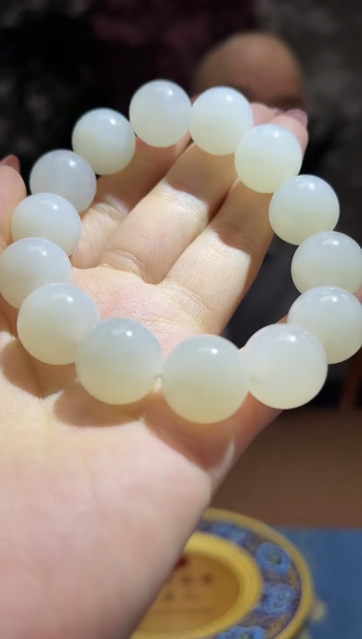 和田玉未镶嵌颈饰s399