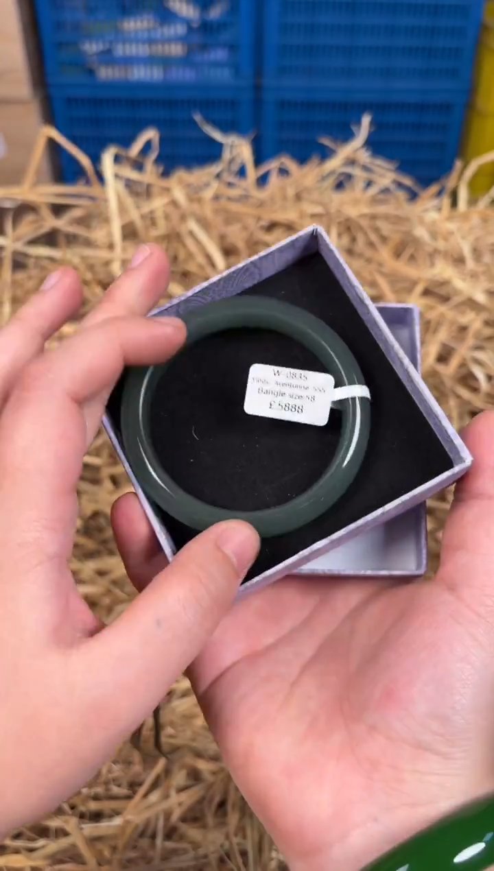 未镶嵌手镯石英质玉编码W0835