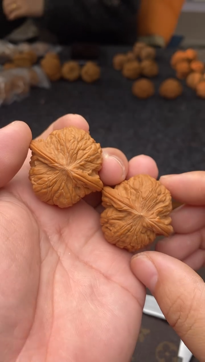 把件文玩核桃B125号40尺磨盘尖磕