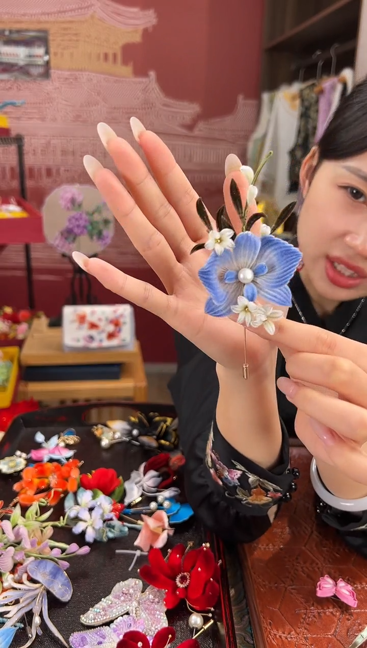 【闪购商品】刺绣苏绣世家非遗手工（胸针） 