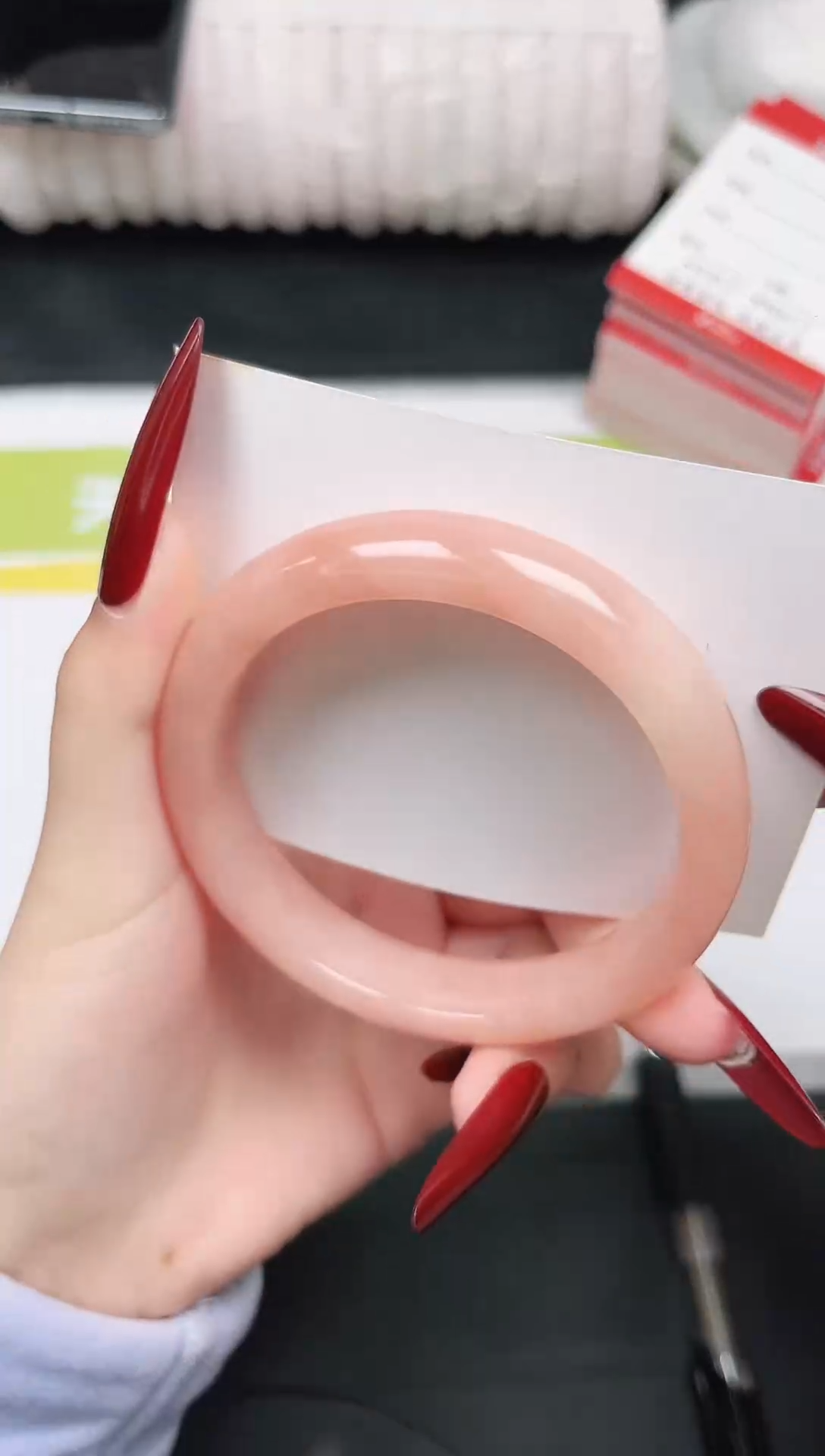 未镶嵌手镯石英质玉64-60