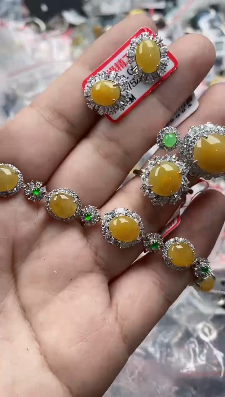 银S925镶嵌戒指翡翠88888   8