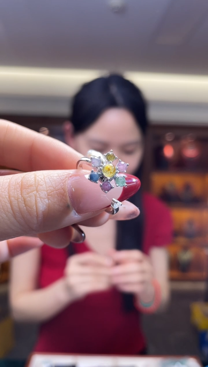 未镶嵌戒指碧玺（多样性发一件）