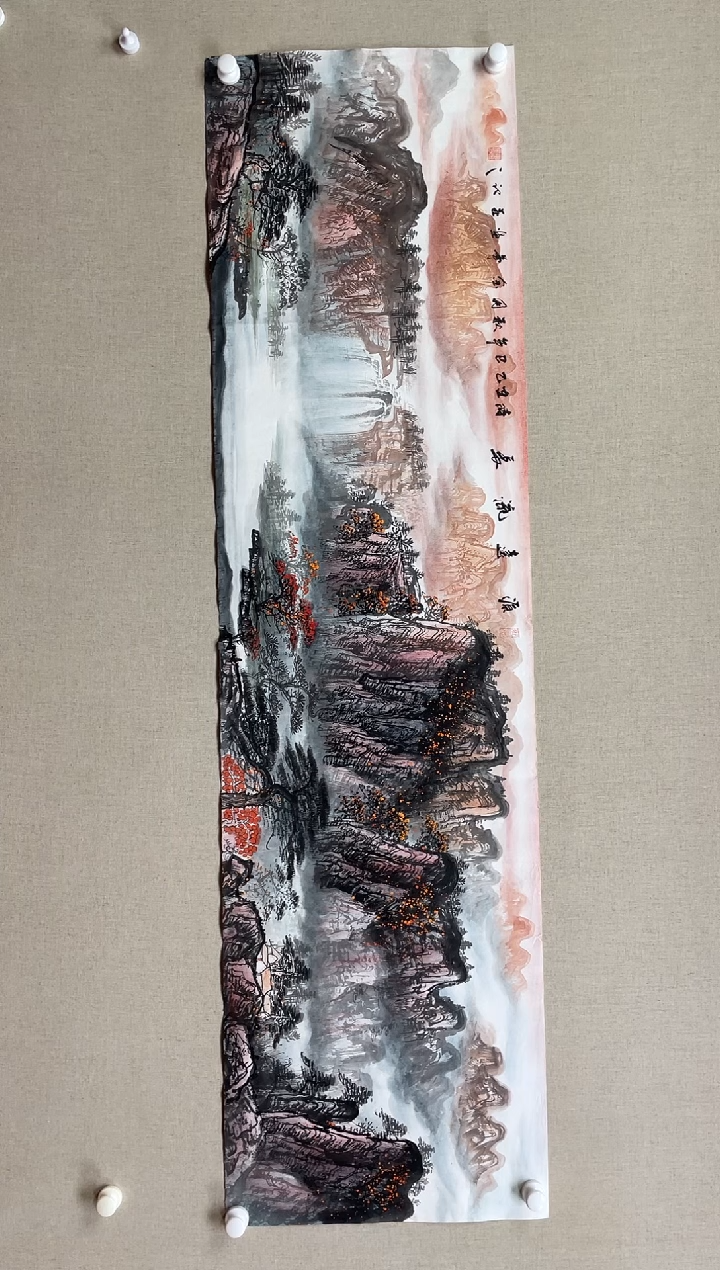 国画180*48 李金华李金华李金华李金华李金华