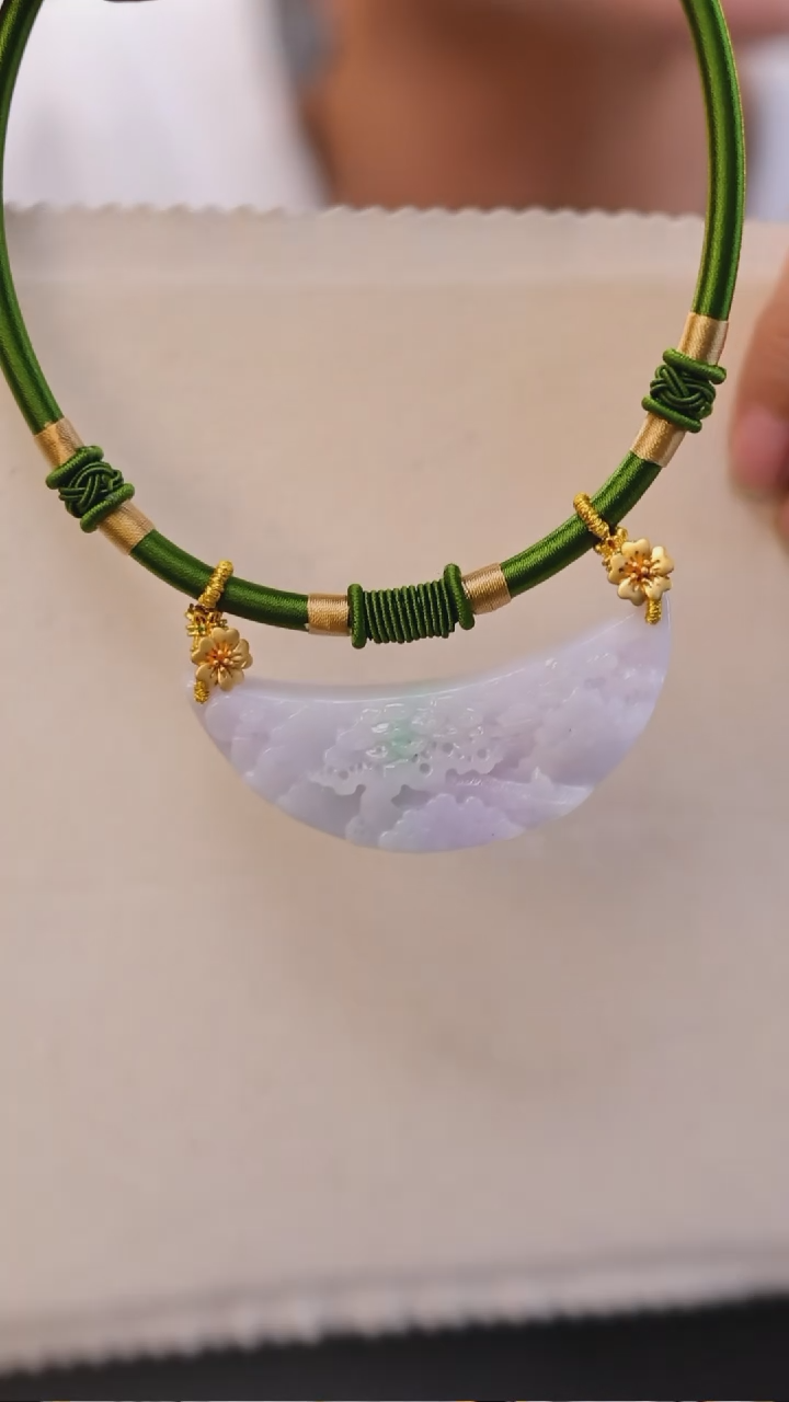 【闪购商品】翡翠颈饰未镶嵌24小时内发货质保A货