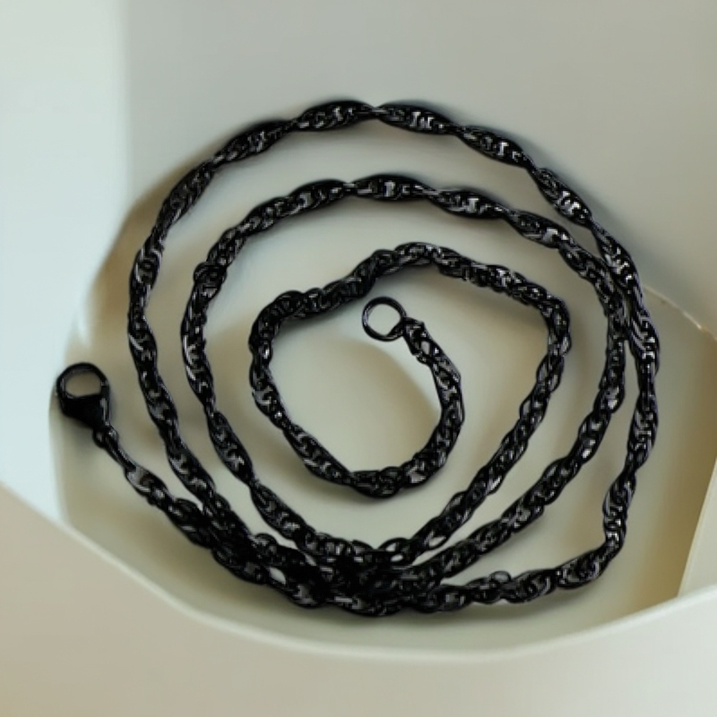 项链 爱语饰界塑形黑星项链A309