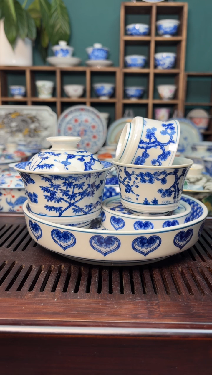 【闪购商品】景德镇龙御陶瓷高温陶瓷茶具