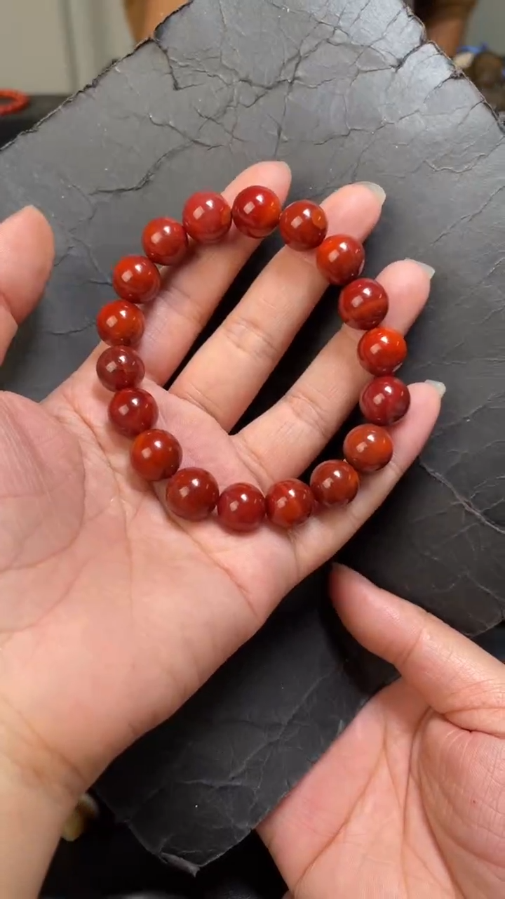 未镶嵌139南红玛瑙手串
