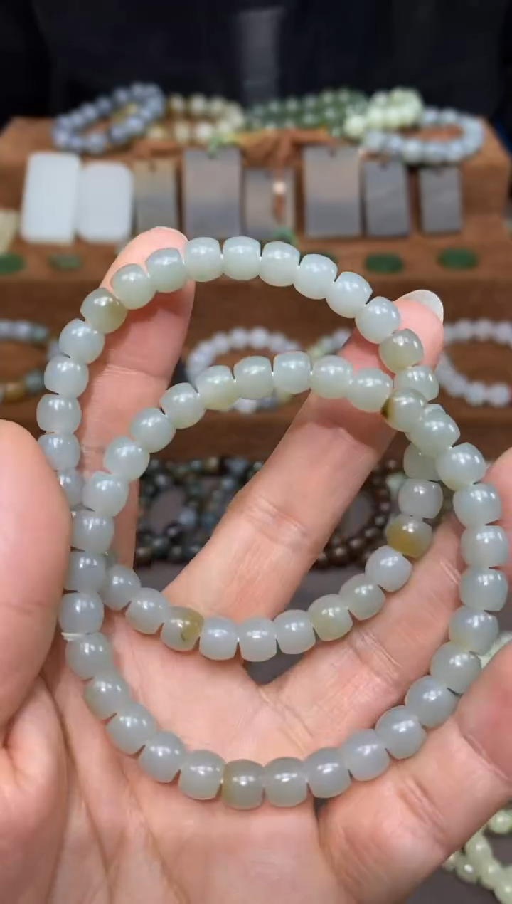 【闪购商品】和田玉手链未镶嵌颜色多样性发货拍一发一