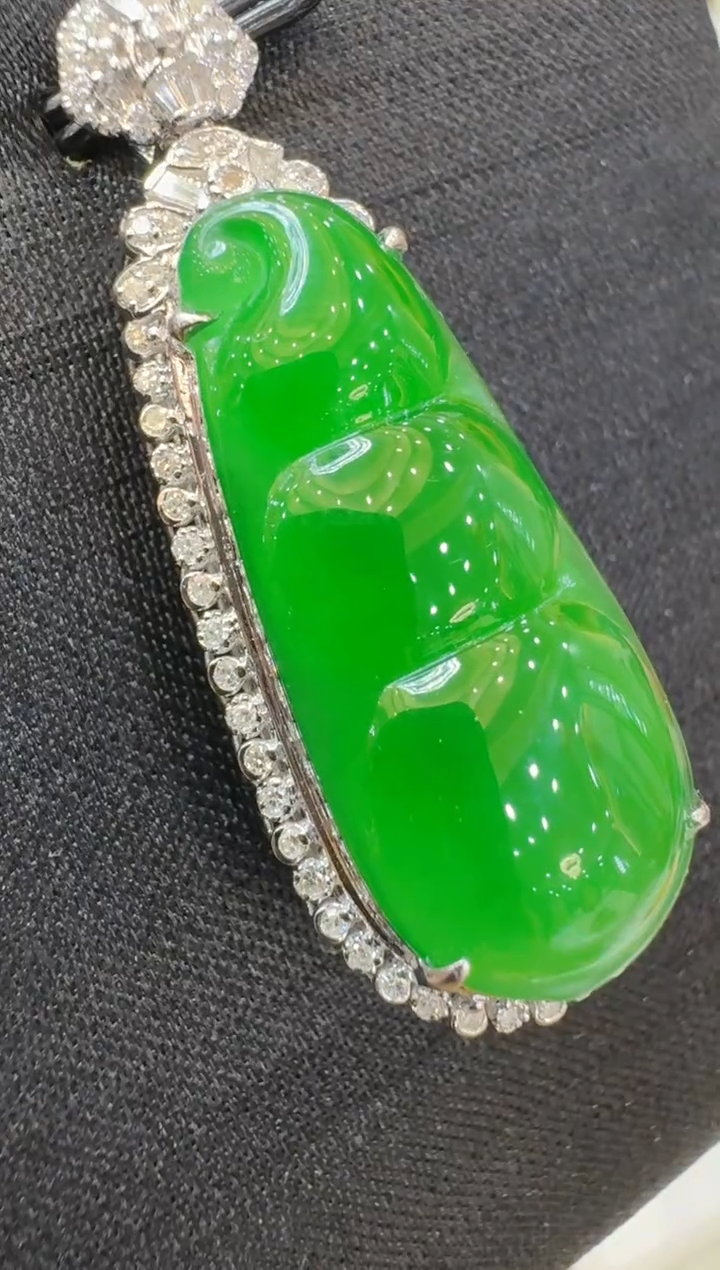 【闪购商品】翡翠吊坠(不含链)18K金镶嵌多样性团购发一件