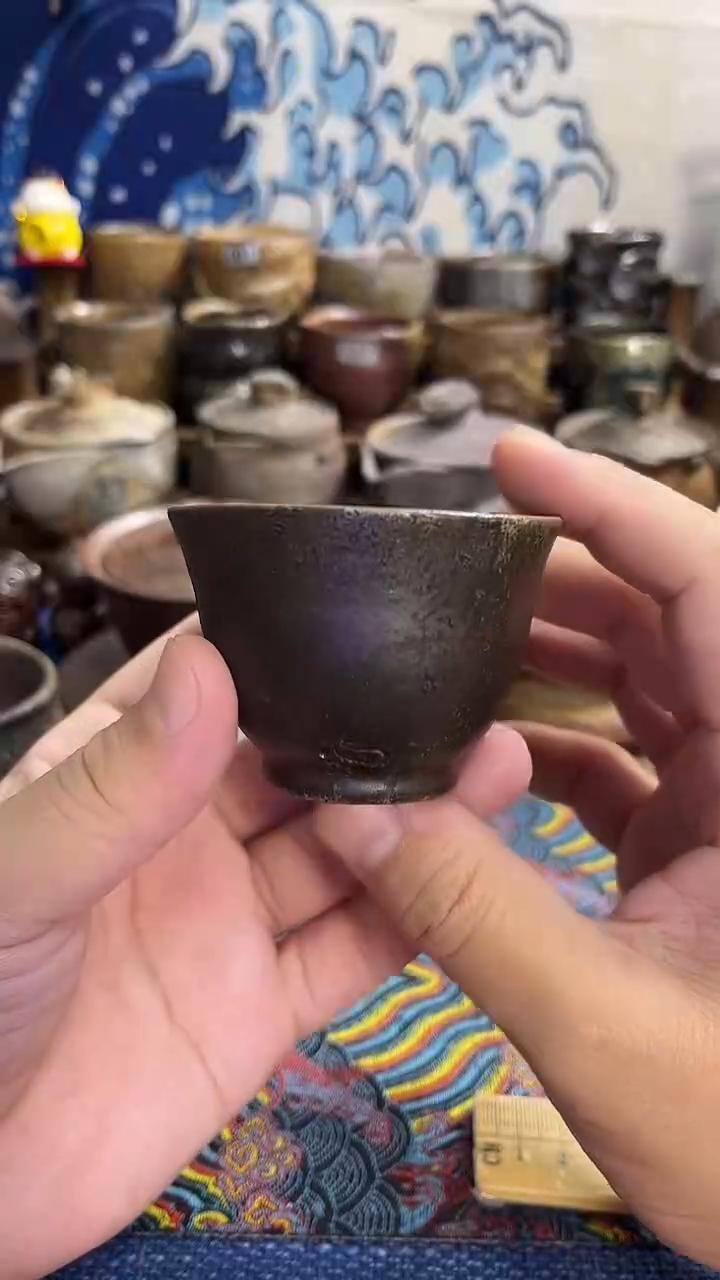 正一主人杯日式备前烧茶具茶周边