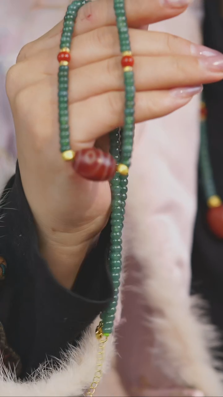 【闪购商品】玛瑙/玉髓项链未镶嵌多样性发一