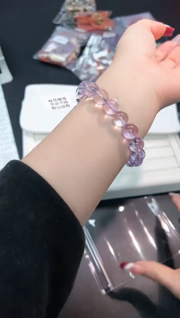 【闪购商品】水晶手串未镶嵌45s多样性发其一/1条默认微瑕