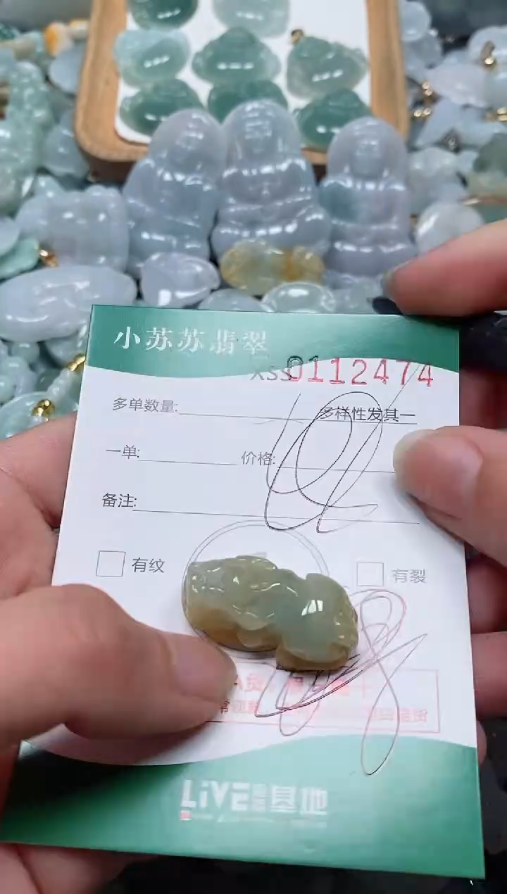 【闪购商品】翡翠颈饰未镶嵌闪购商品0112474