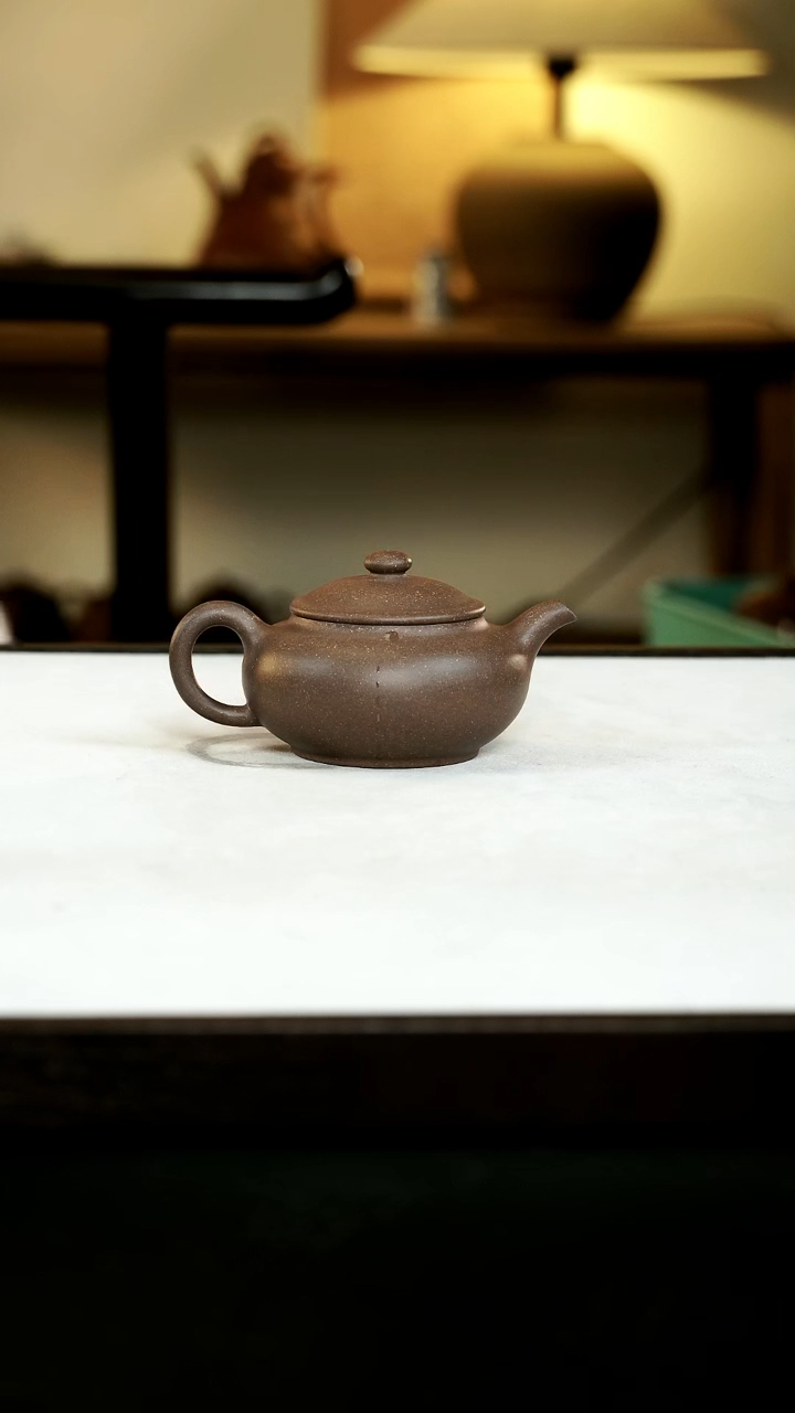 【闪购商品】紫砂茶壶段泥小潘壶80CC2