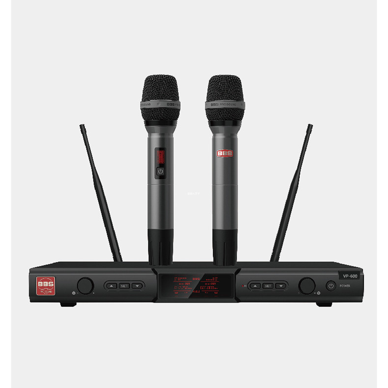 BBS红标VP-600无线话筒专业唱歌麦克风家庭KTV舞台演出酒吧广场