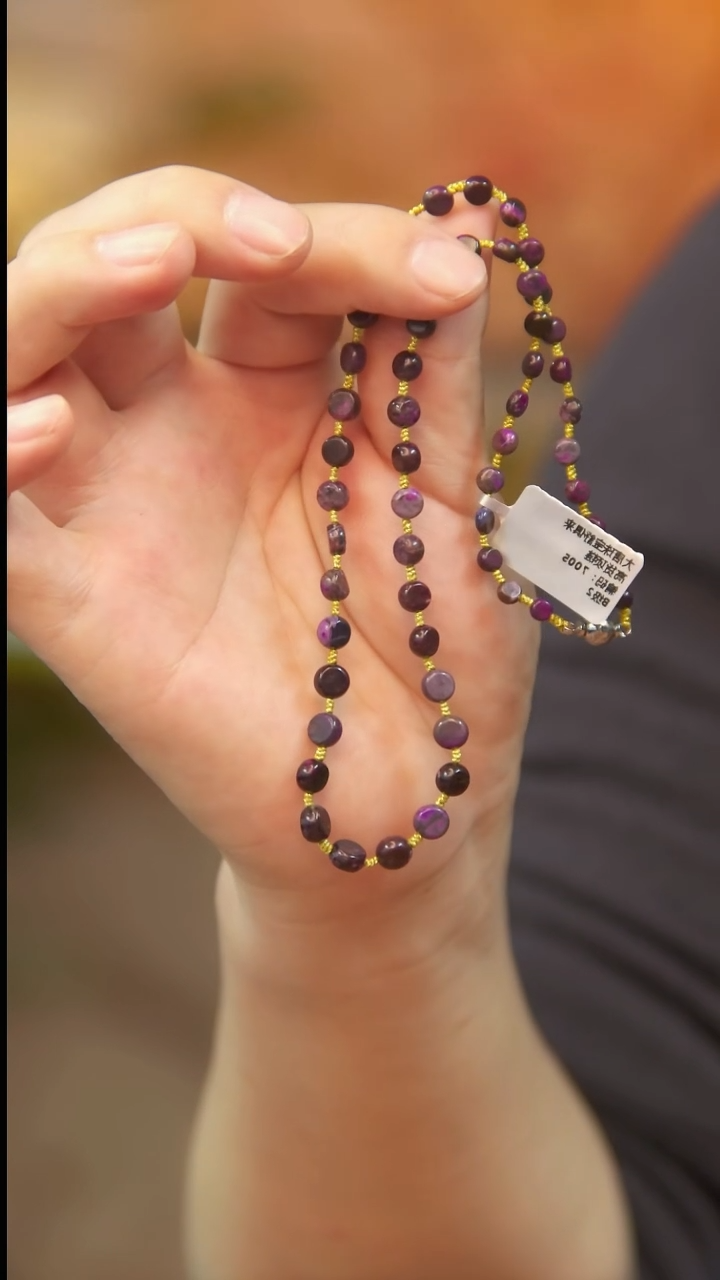 苏纪石（舒俱来）未镶嵌项链08号小圆饼项链