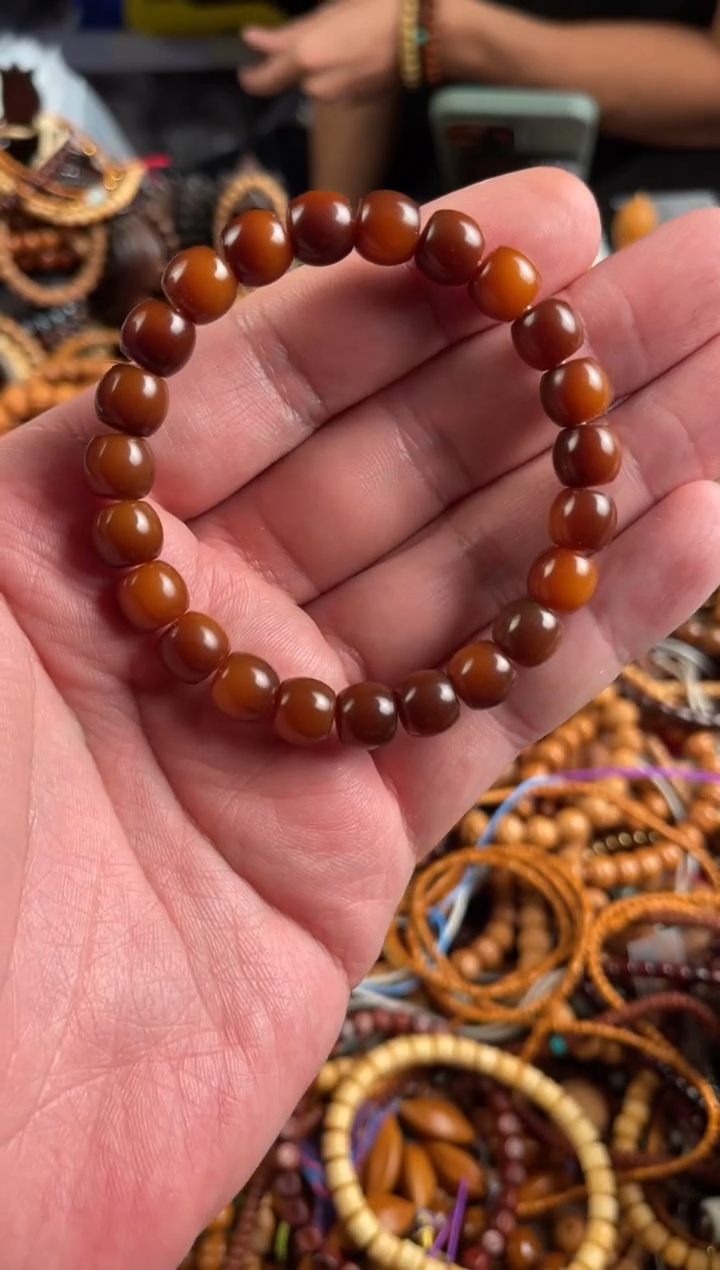 吊坠菩提根/象牙果王胖子文玩工作室10*9左右直切单圈