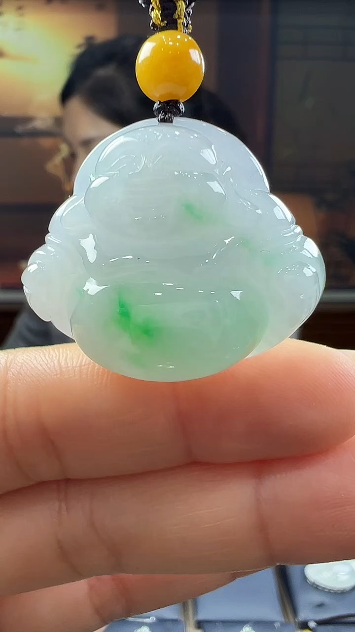 未镶嵌挂件翡翠佛公