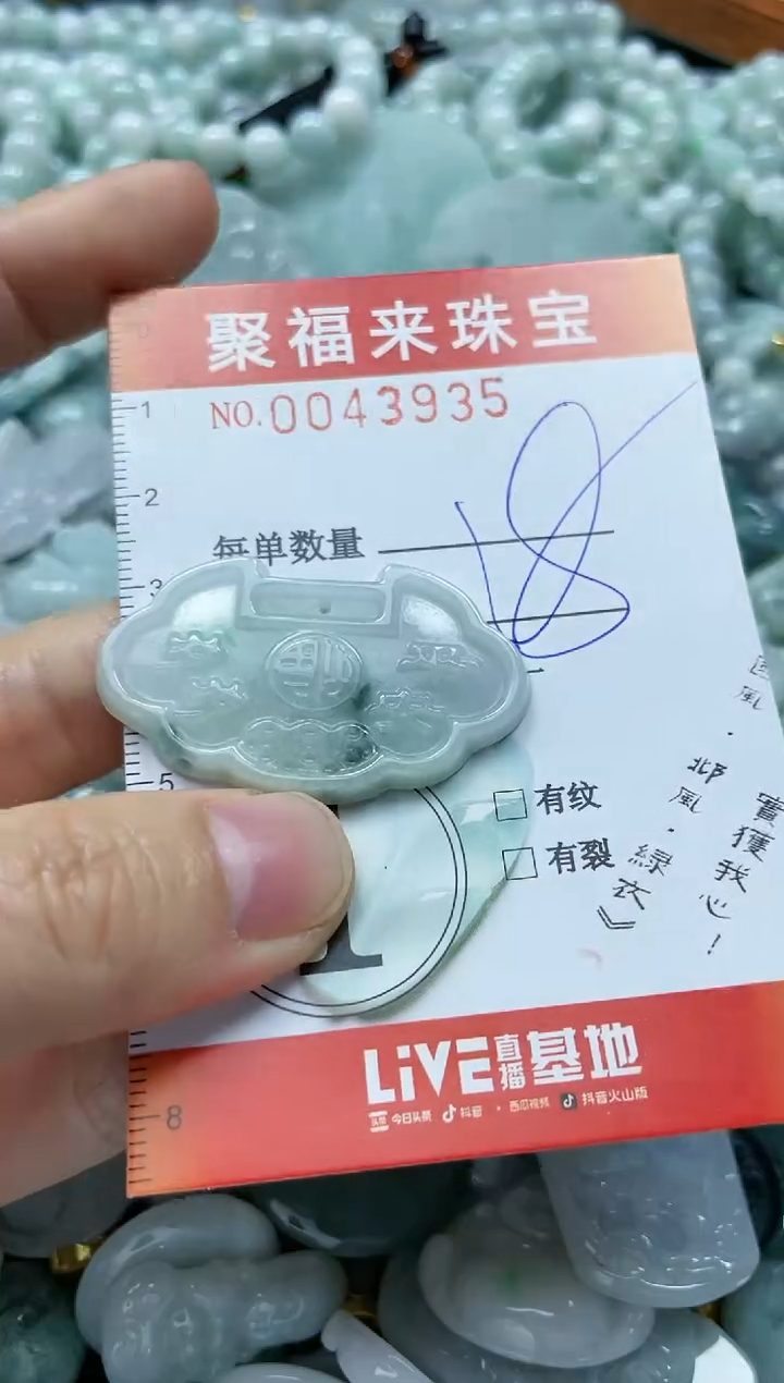【闪购商品】翡翠颈饰未镶嵌闪购0043935