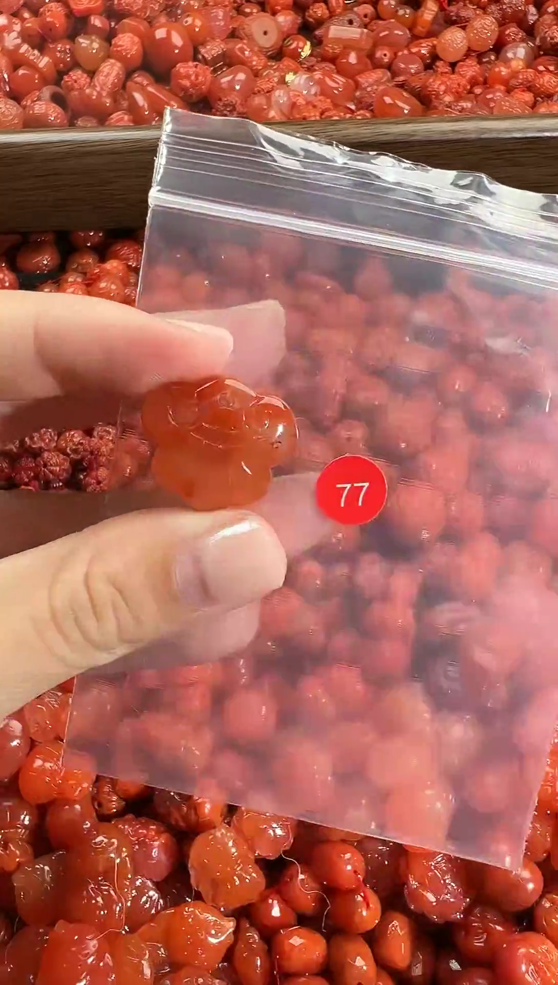 颈饰未镶嵌南红玛瑙1