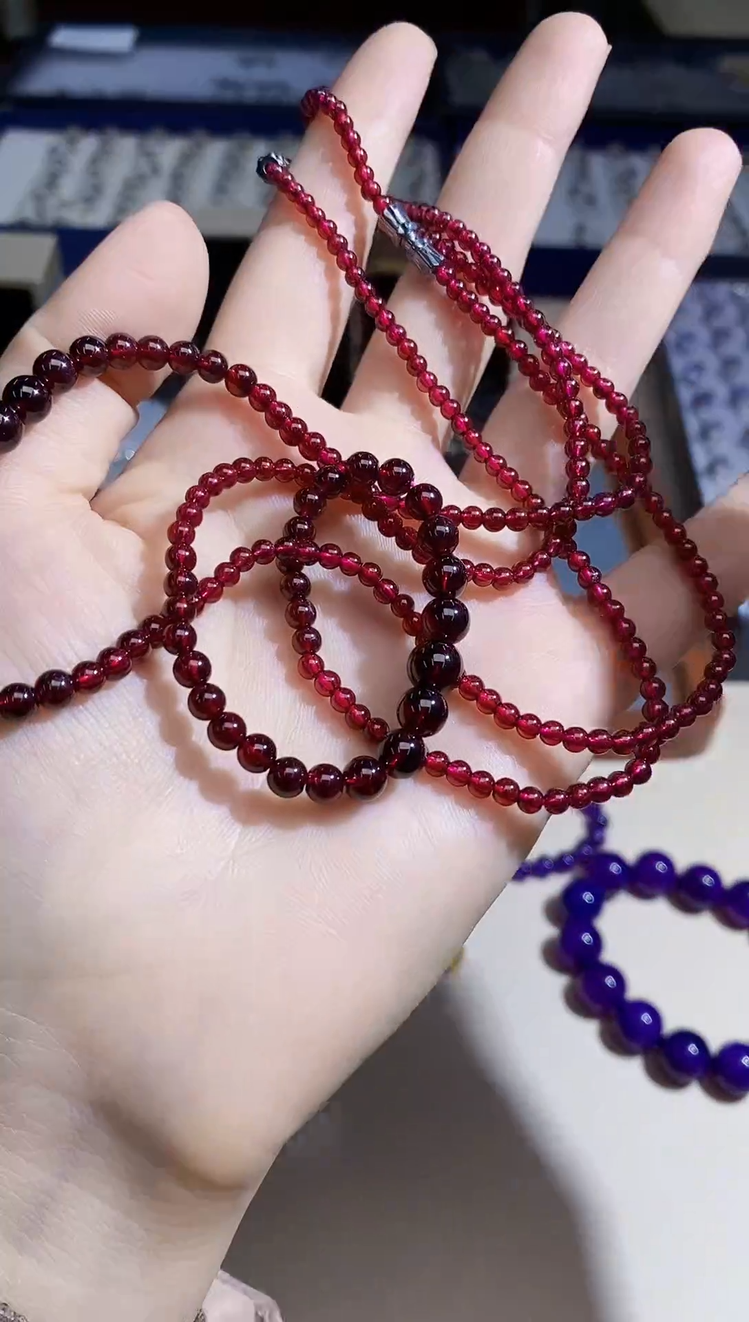 【闪购商品】石榴石项链未镶嵌多样性 发其一  【87】