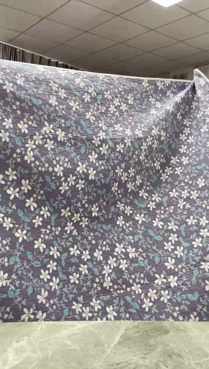 棉140cm*160cm 雪莲花（微瑕）