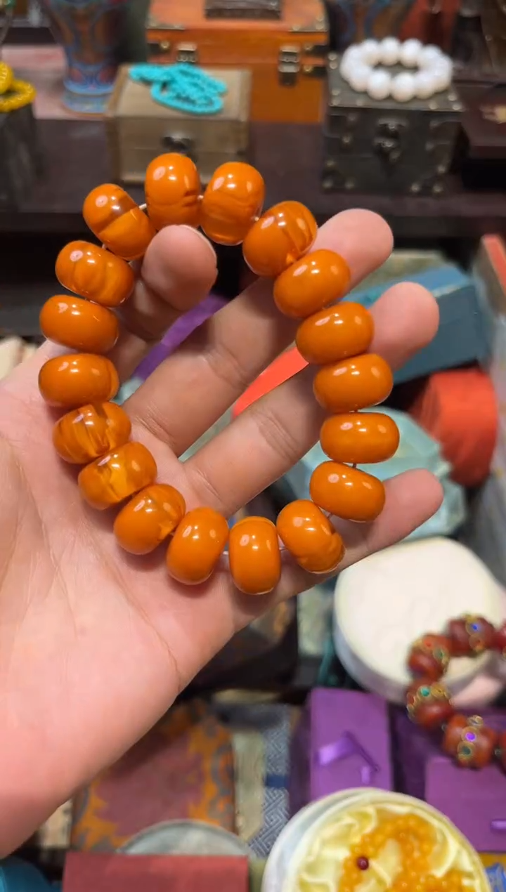 未镶嵌蜜蜡裸石W刘哥高端专属精品41