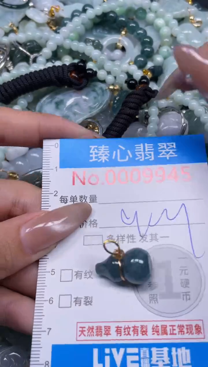 颈饰未镶嵌翡翠9945