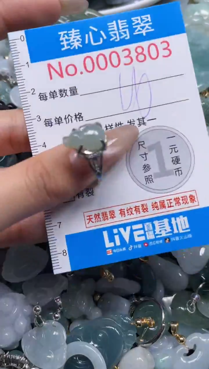 颈饰未镶嵌翡翠3803