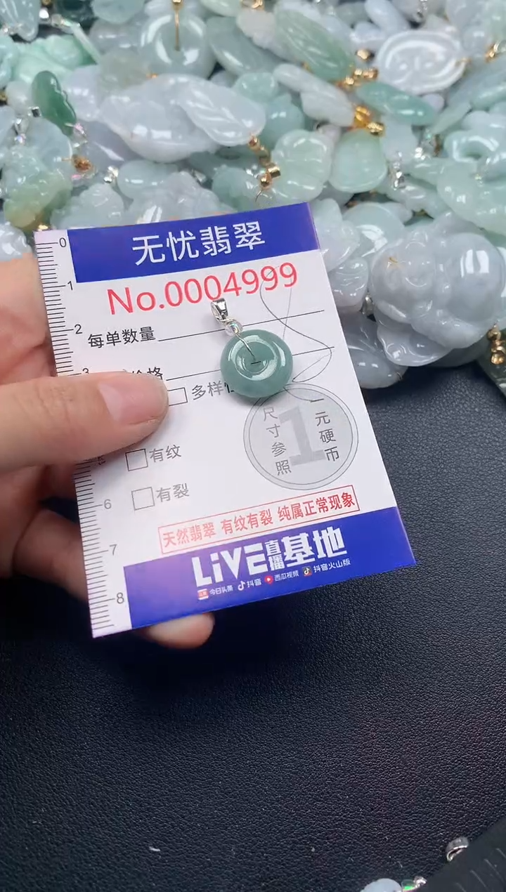 吊坠(不含链)未镶嵌翡翠4999