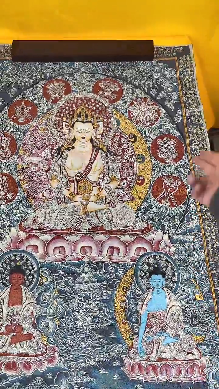 装裱画刺绣类唐卡 507